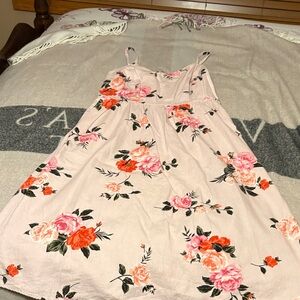 Old Navy Floral Pink Dress